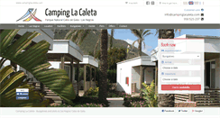 Desktop Screenshot of campinglacaleta.com